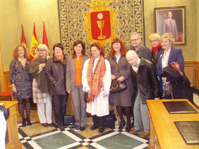 Recepción en el Ayuntamiento a un grupo de periodistas y agentes de turismo finlandeses