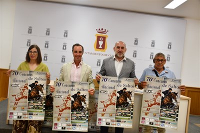 Algo más de un centenar de caballos y medio centenar de jinetes participarán en el 70º Concurso Nacional de Saltos de Cuenca