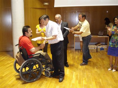 Participativo acto de clausura del proyecto “Integración Social del Discapacitado a través del Deporte”