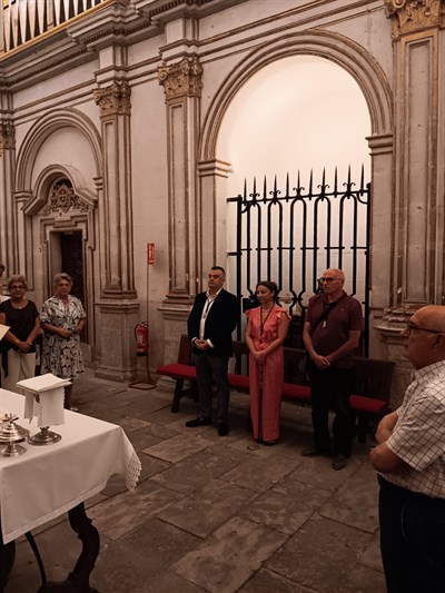 El Ayuntamiento cumple con el voto a la Virgen de Las Nieves que fue suscrito en 1492