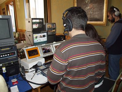 La televisión municipal se estrena con la retransmisión de la procesión del Hosanna