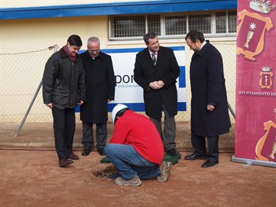 Ayuntamiento de Cuenca y Junta de Comunidades inician las obras de remodelación del Estadio Municipal de la Fuensanta