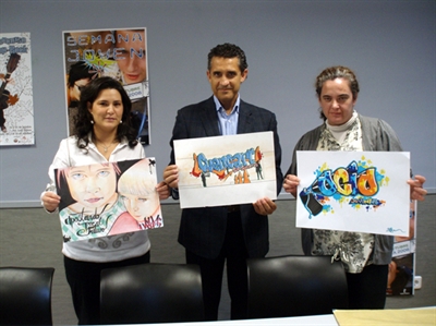 Luis Eduardo Mena Vargas gana el Concurso de Graffitis convocado por la Concejalía de Juventud del Ayuntamiento de Cuenca