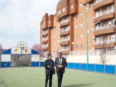 El Ayuntamiento invierte 23.000 euros en la rehabilitación y mejora de tres pistas deportivas de uso libre 
