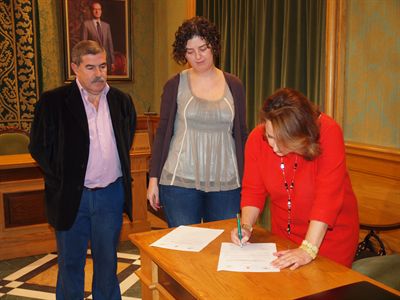 Ayuntamiento y Peñas mateas buscarán el apoyo popular a la Declaración