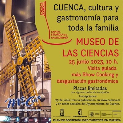 El Museo de las Ciencias acoge el domingo una nueva actividad por la Capital Española de la Gastronomía