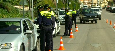 La Policía Local interviene en seis accidentes de tráfico durante el fin de semana