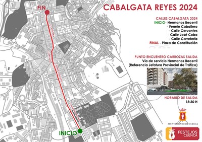 La Cabalgata de Reyes implica restricciones de tráfico y del servicio de autobuses