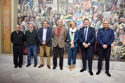 Las instituciones conquenses colaborarán con la Federación de Comunidades Originarias de CLM en la Comunidad Valenciana en el Año Cultural #Cuenca2425