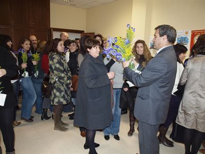 El alcalde felicita a los trabajadores municipales con motivo del Día Internacional de la Mujer Trabajadora