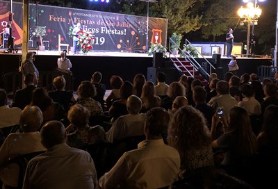 Carlos Martínez Delgado lanza un mensaje por “la integración, la diversidad y la normalización” en su pregón de San Julián