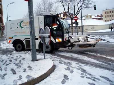 Activado el Plan Municipal de Vialidad Invernal ante la previsión de nieve y fuertes heladas
