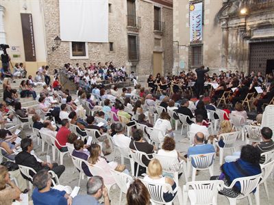 Una brillante actuación de la Joven Orquesta  abrió la tercera edición de los Veranos en Cuenca