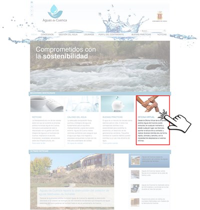 La empresa pública municipal Aguas de Cuenca pone en funcionamiento su Oficina Virtual