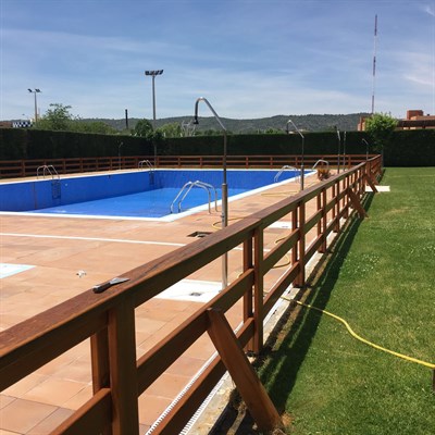 Las instalaciones de las piscinas municipales ya están preparadas para abrir el próximo 15 de junio 
