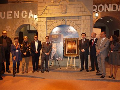 Cuenca y Ronda presentaron sus carteles de la Semana Santa 2011 en el marco de la Feria de Turismo