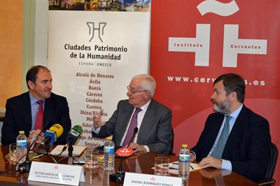 El Instituto Cervantes se implicará en la promoción de las Ciudades Patrimonio de la Humanidad de España
