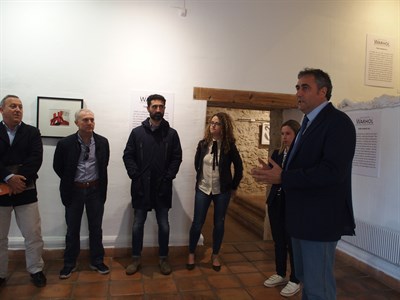 Ángel Mariscal asiste a la visita guiada de la exposición del artista norteamericano Andy Warhol