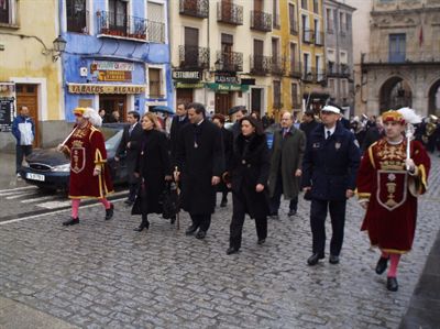 La Corporación Municipal asiste a la celebración de San Julián y a la clausura del Año Santo