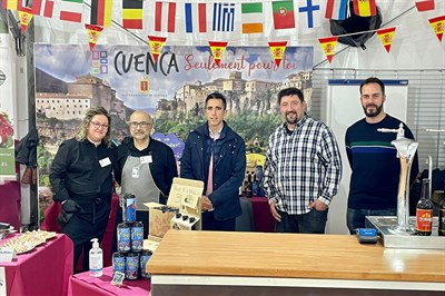 Cuenca fortalece lazos con Bollène y promociona los productos locales en este municipio francés hermanado  