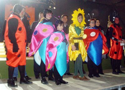 Entregados los premios del Carnaval 2009 a los mejores grupos, parejas y disfraces individuales