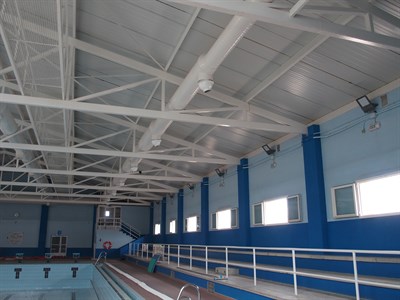 El IMD realiza numerosas mejoras en las instalaciones deportivas de la ciudad