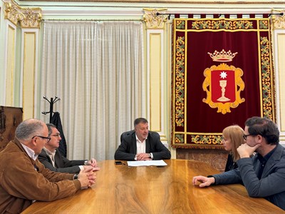 Dolz se reúne con los gerentes de los Consorcios de las Ciudades de Cuenca, Toledo y Santiago de Compostela
