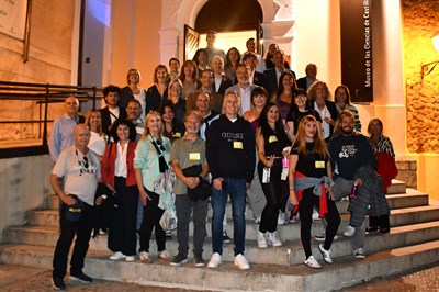 Medio centenar de profesionales de agencias de viajes y de ciudades AVE conocen Cuenca para promocionarla como destino