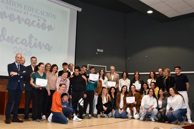 Dolz destaca el talento del alumnado conquense en la entrega de los Premios Locales de Educación del Ayuntamiento de Cuenca
