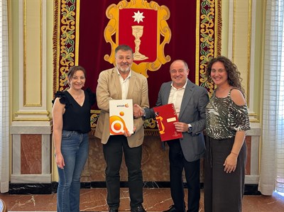 El Ayuntamiento de Cuenca firma con Amiab un convenio para la “alianza estratégica” por la discapacidad y contra la exclusión social