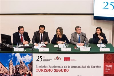 Ángel Mariscal destaca la seguridad de Ciudades Patrimonio de la Humanidad como un factor de atracción del turismo 